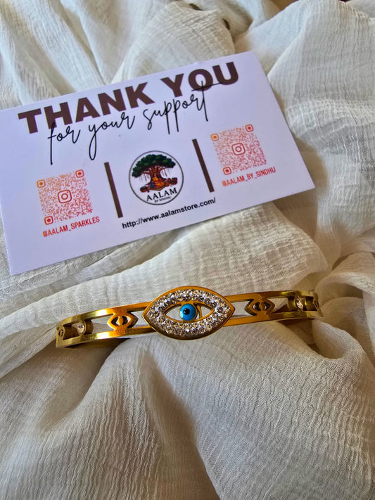 Beautiful Eye Kada Bracelet