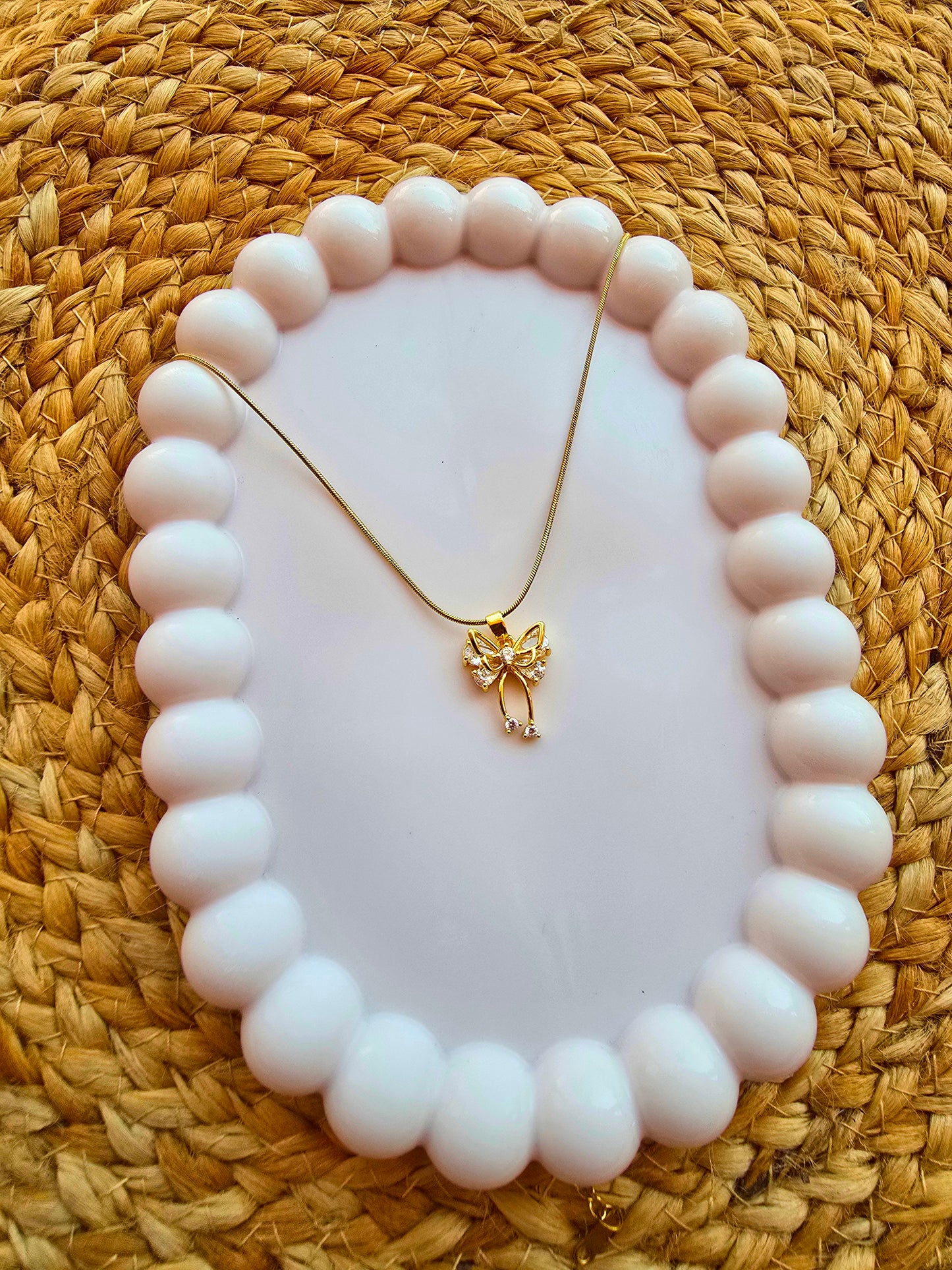 Butterfly Pendant with Chain