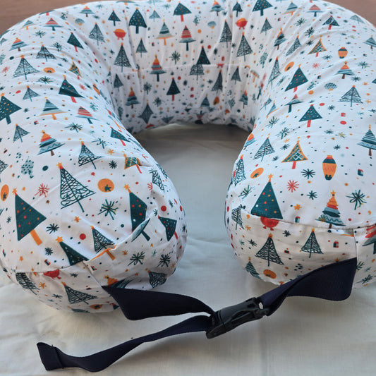 Feeding Pillow with belt- Christmas tree