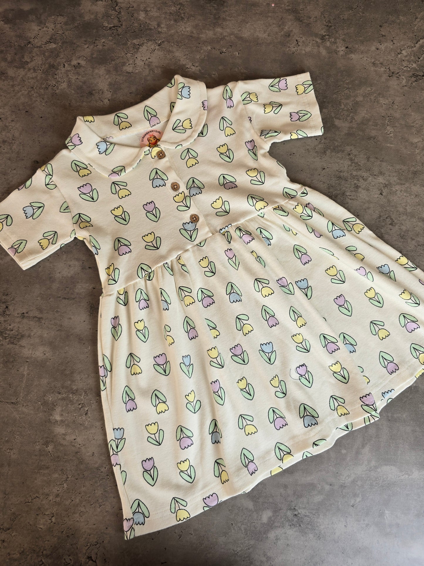 White Lavender flowers Frocks