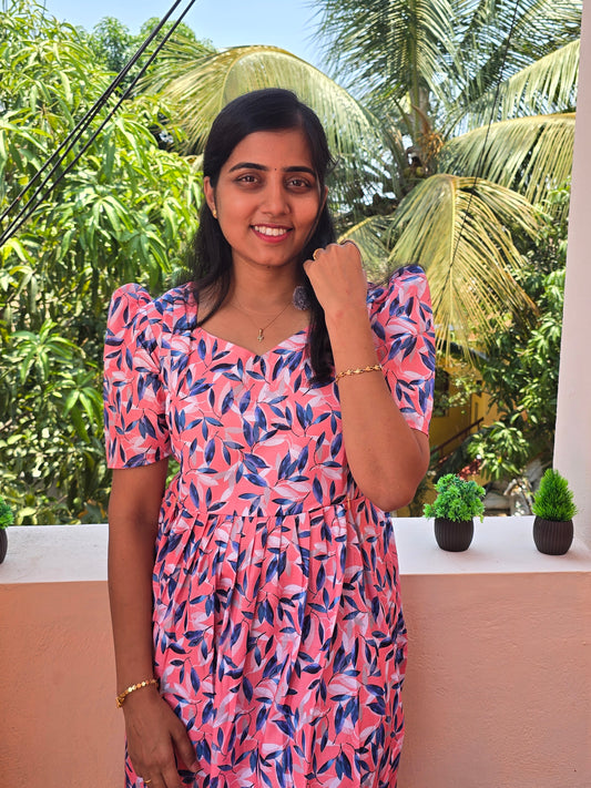Breezy Pink Feeding Maxi