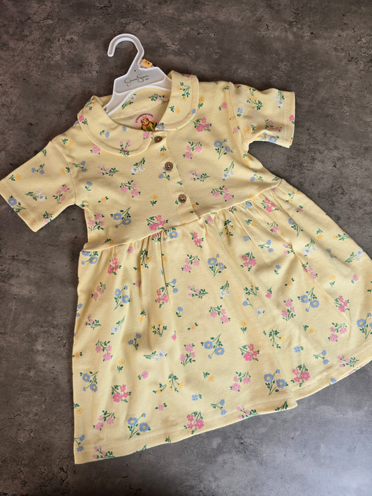 Yellow flowers Frocks