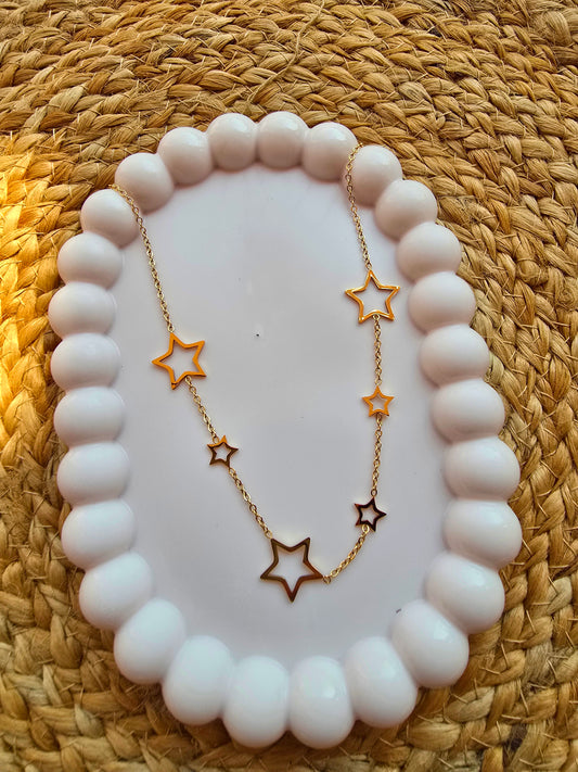 Multiple Stars Necklace chain
