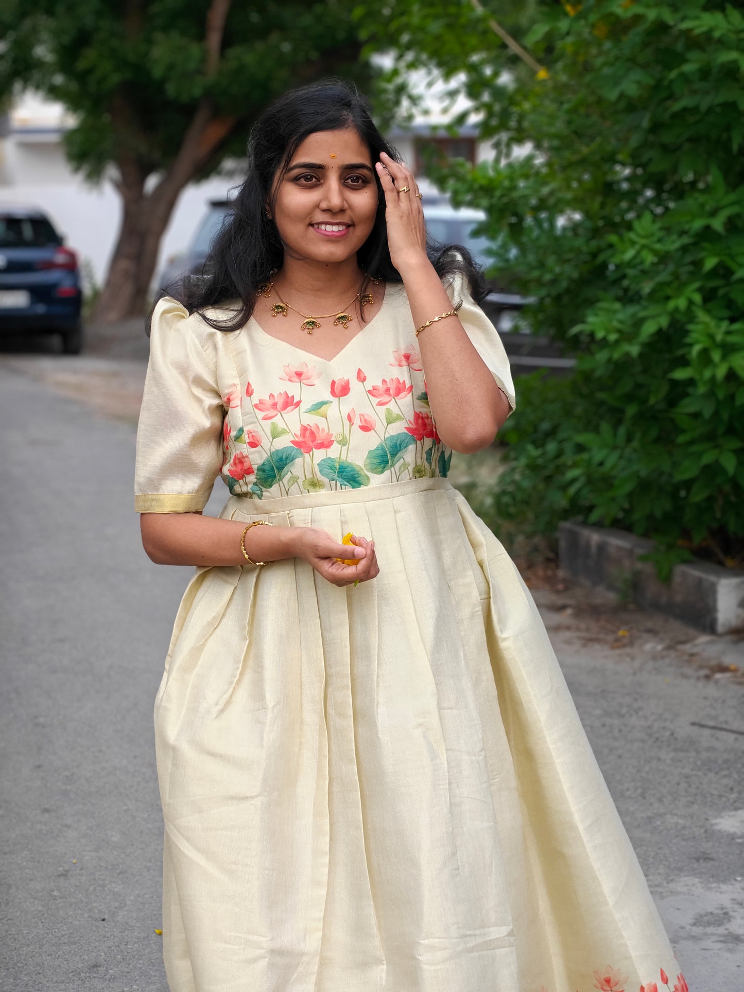 Peach Lotus Festive Feeding Maxi