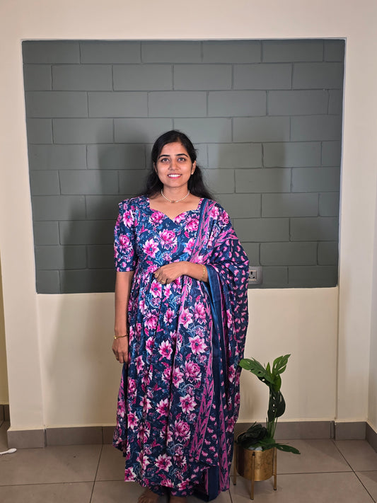 Mallipoo Feeding Kurta Set
