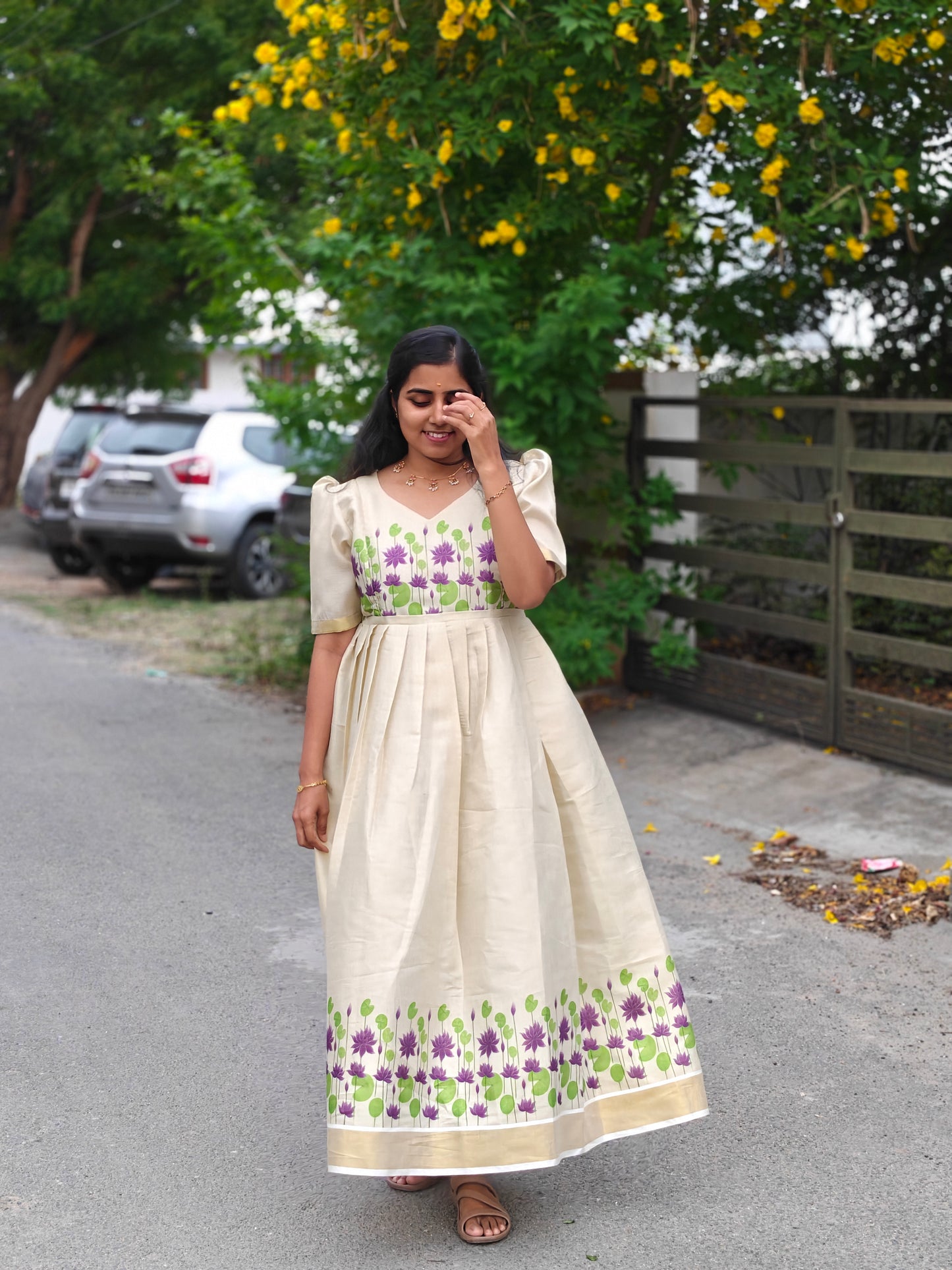 Violet Lotus Festive Feeding Maxi