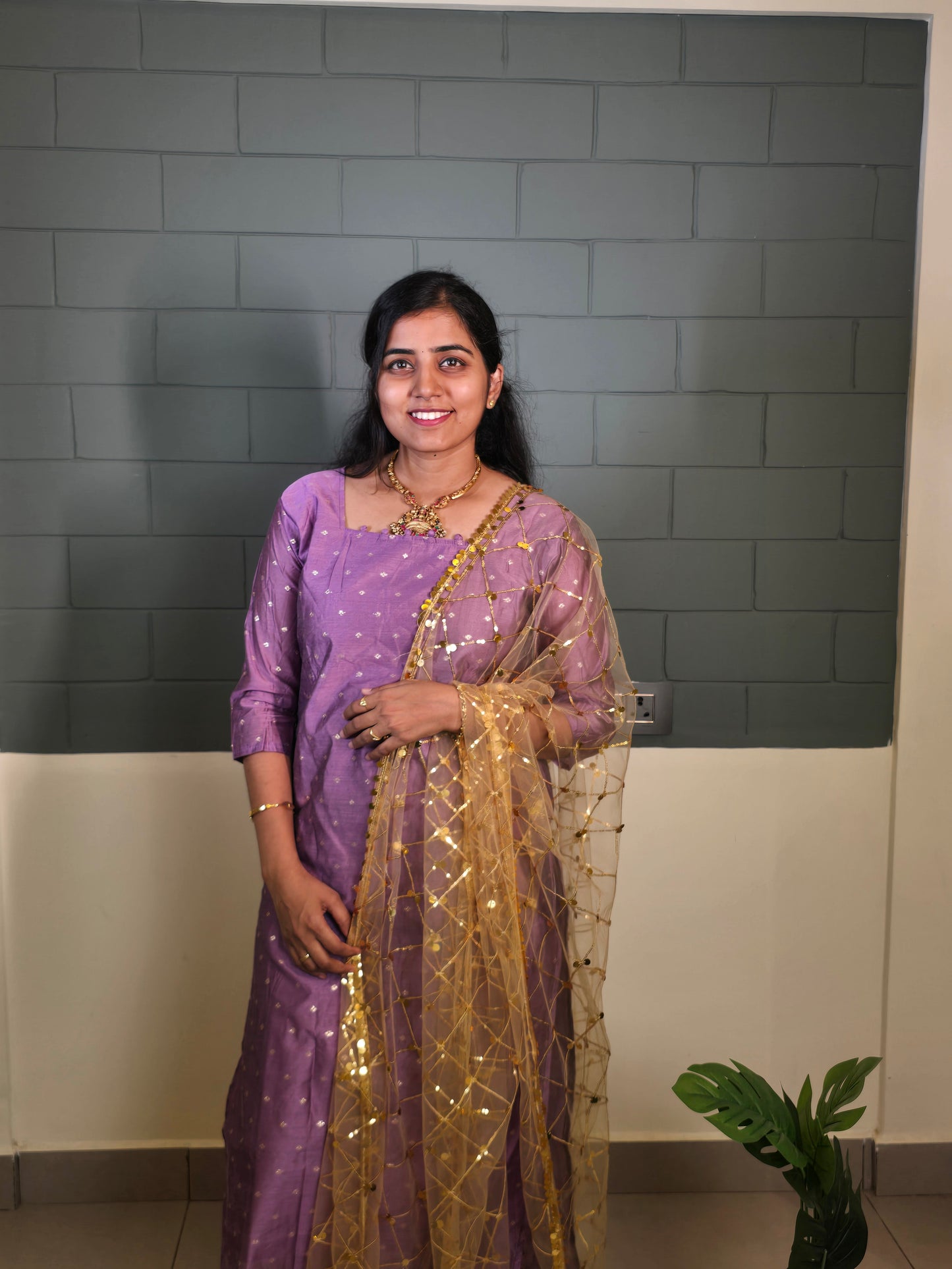 Lavender Kurti