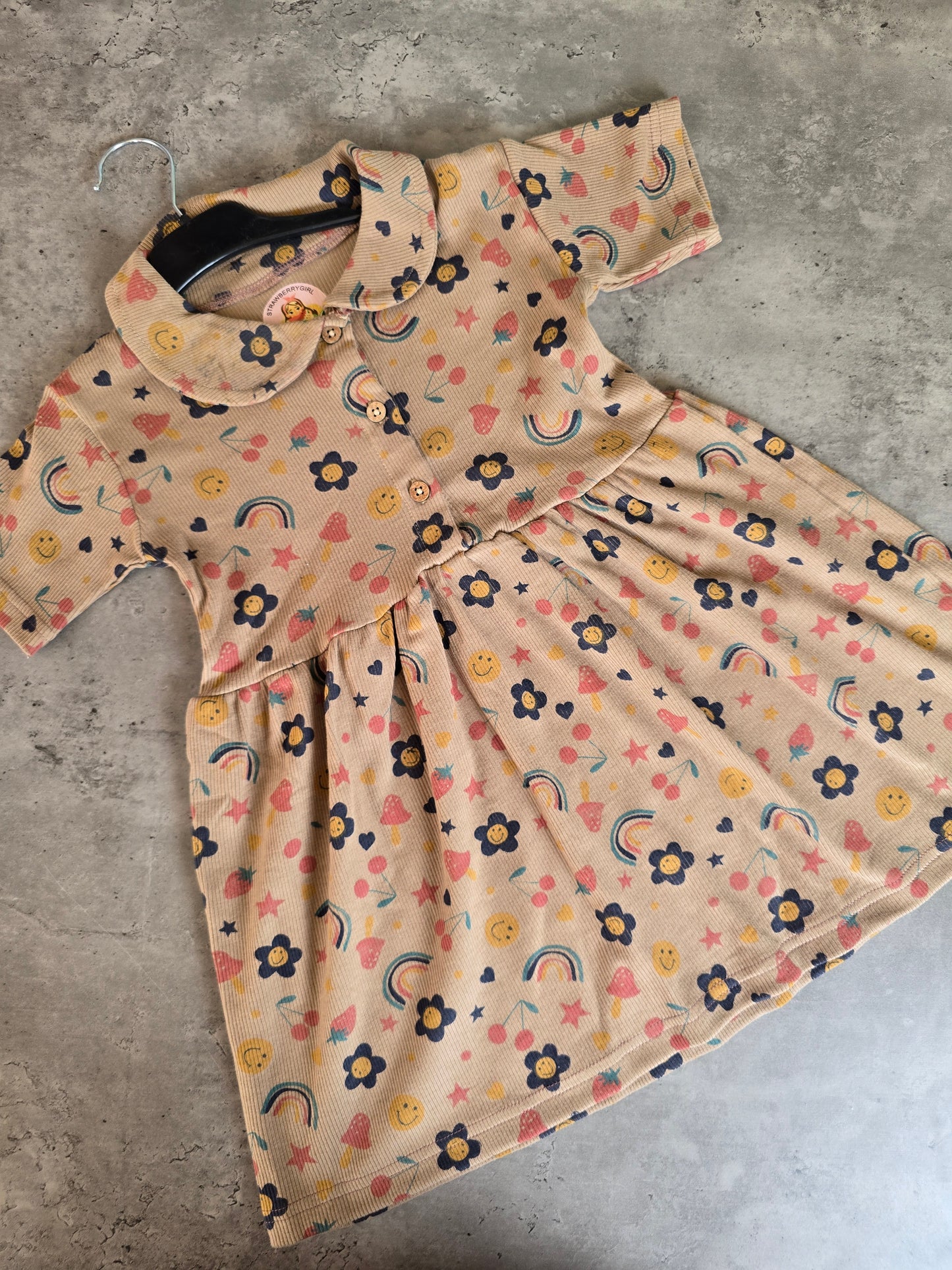 Flowers and Rainbow Frocks