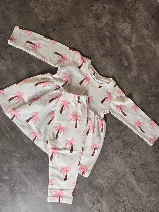 Coconut Tree Frill coord set