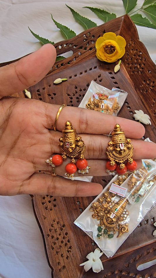 Perumal with Orange Pavalam